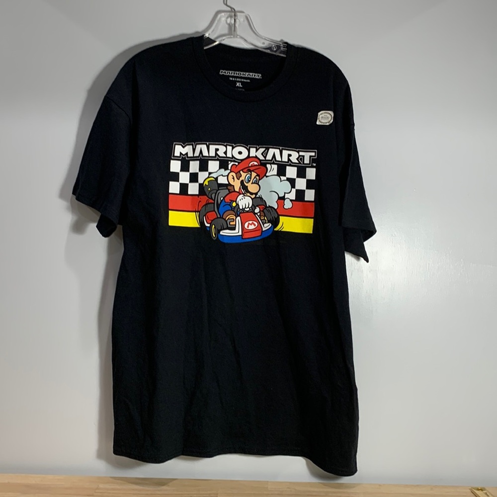 Mario Kart T-Shirt Men’s XL NWOT Black